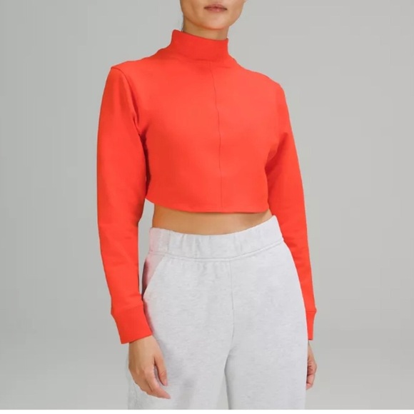 Lululemon LA Reversible Mock Neck shirt top sz 6 - Picture 1 of 10